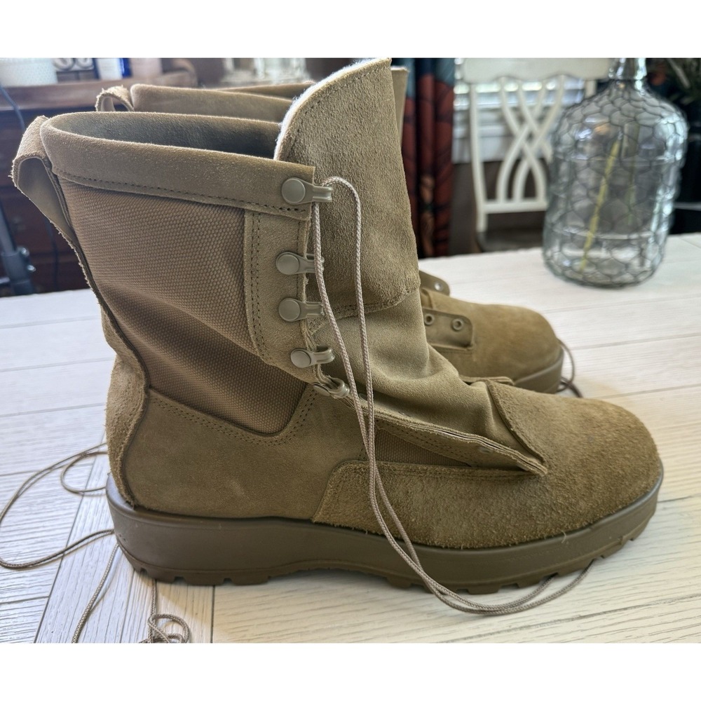 Altama Gortex Combat Boots Tan Men's US 14 R NEW Military Vibram Soles Lace Up